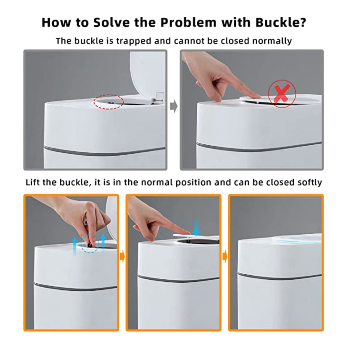 14L Automatic Packaging Trash Can