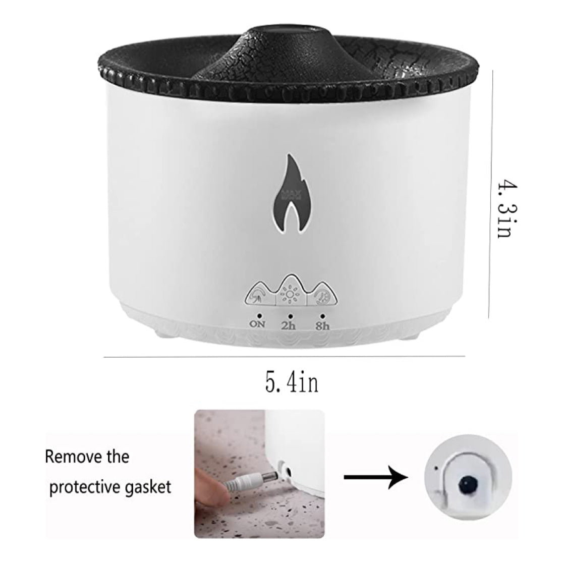 Ultrasonic Volcano Essential Oil Diffuser