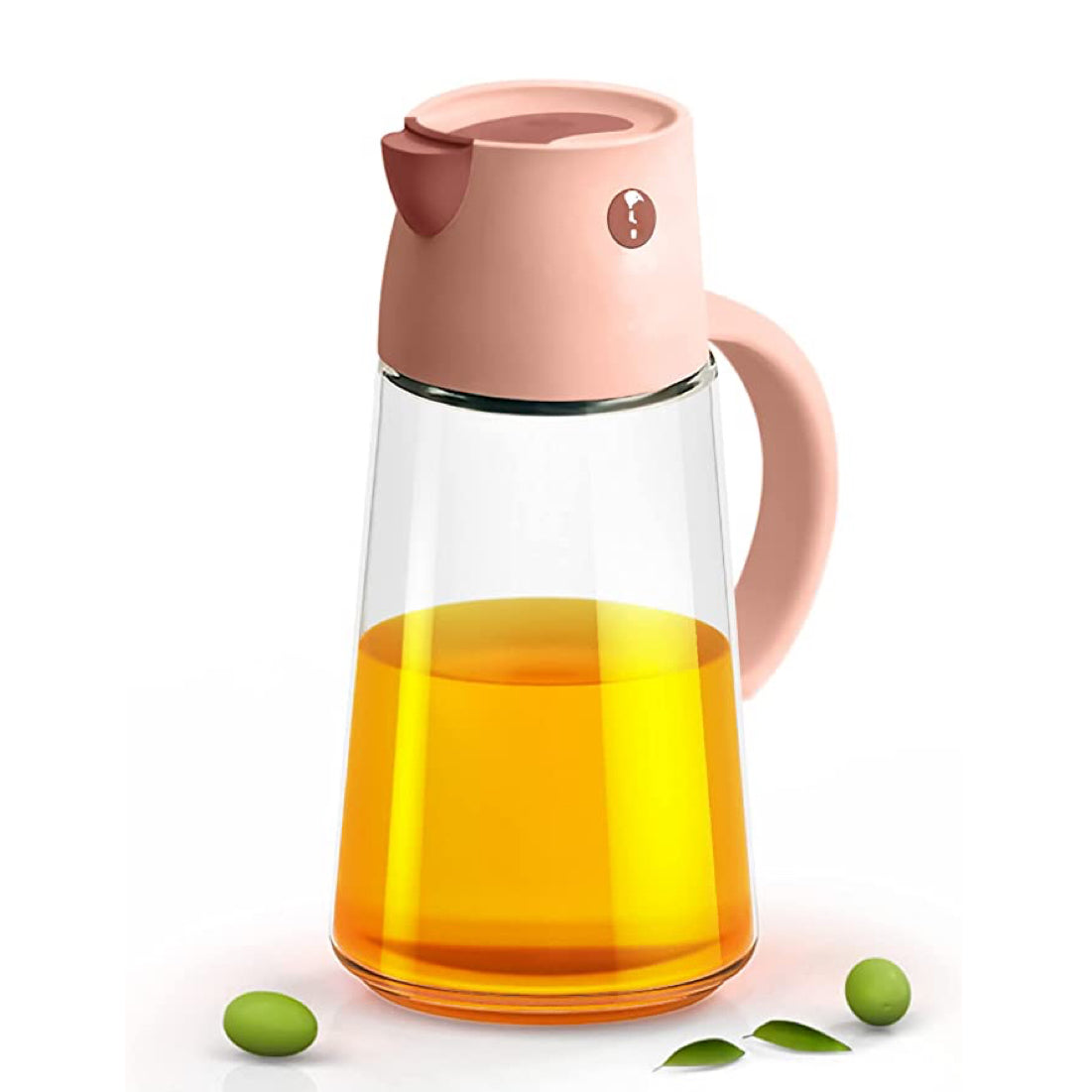 Automatic Opening Glass Oil Container