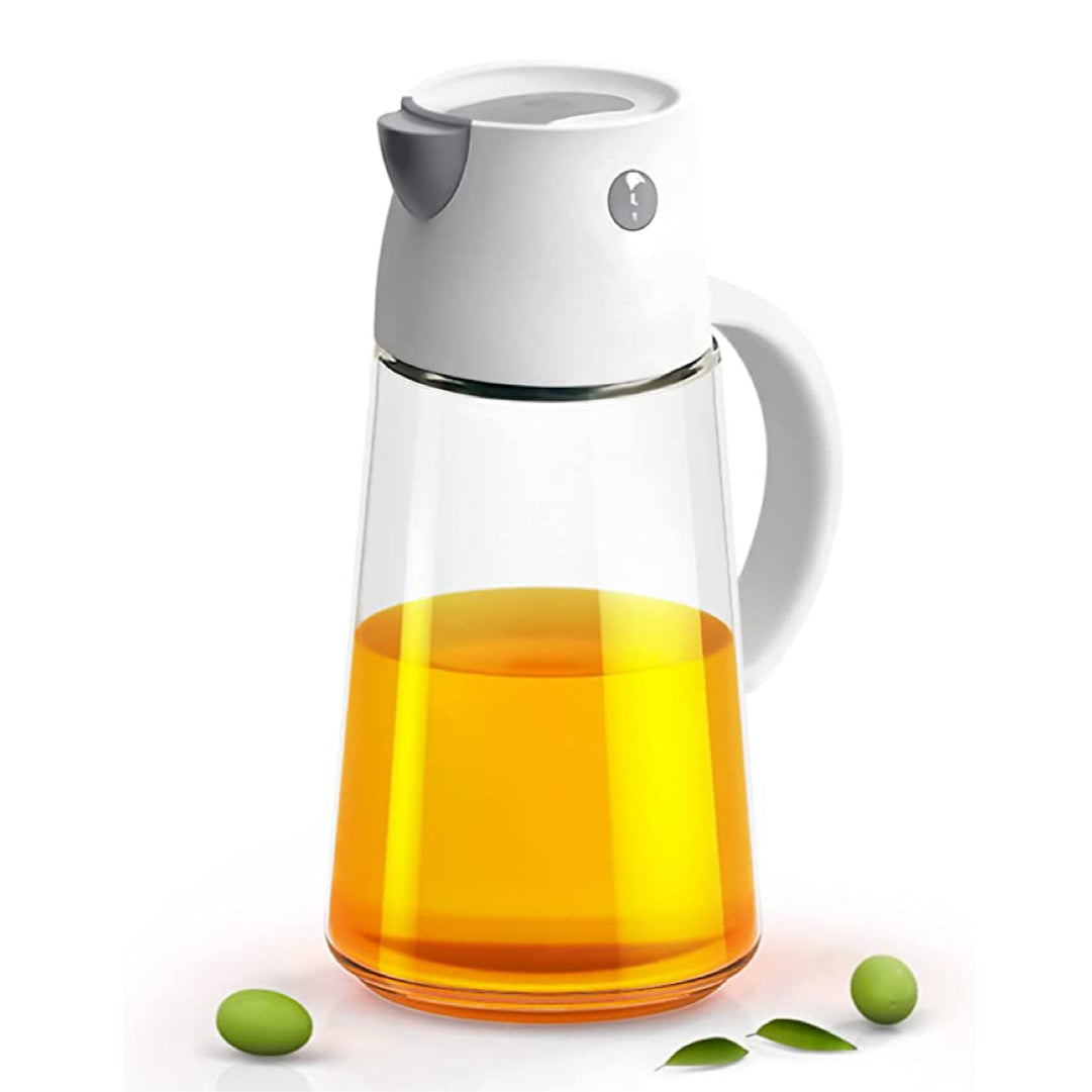 Automatic Opening Glass Oil Container