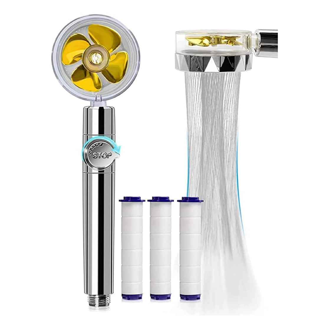 Handheld Turbo Fan Shower Head