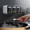 Wall Mounted Seasoning Box With Spoon