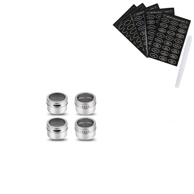 Easy Pour Magnetic Spice Tins