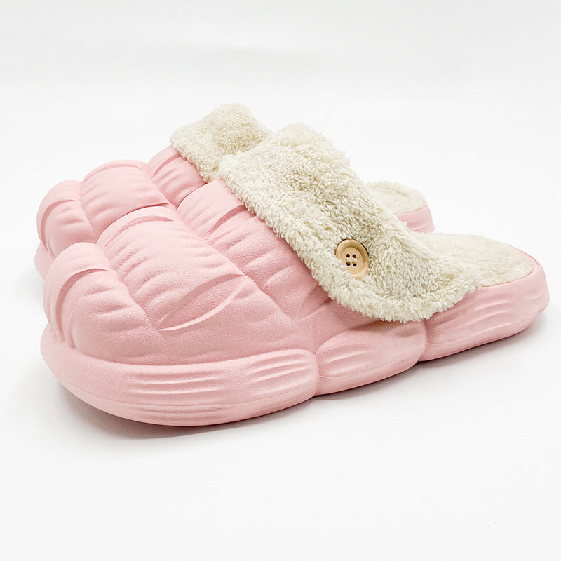 2022 Winter Unisex Slides Detachable Plush Indoor Slippers