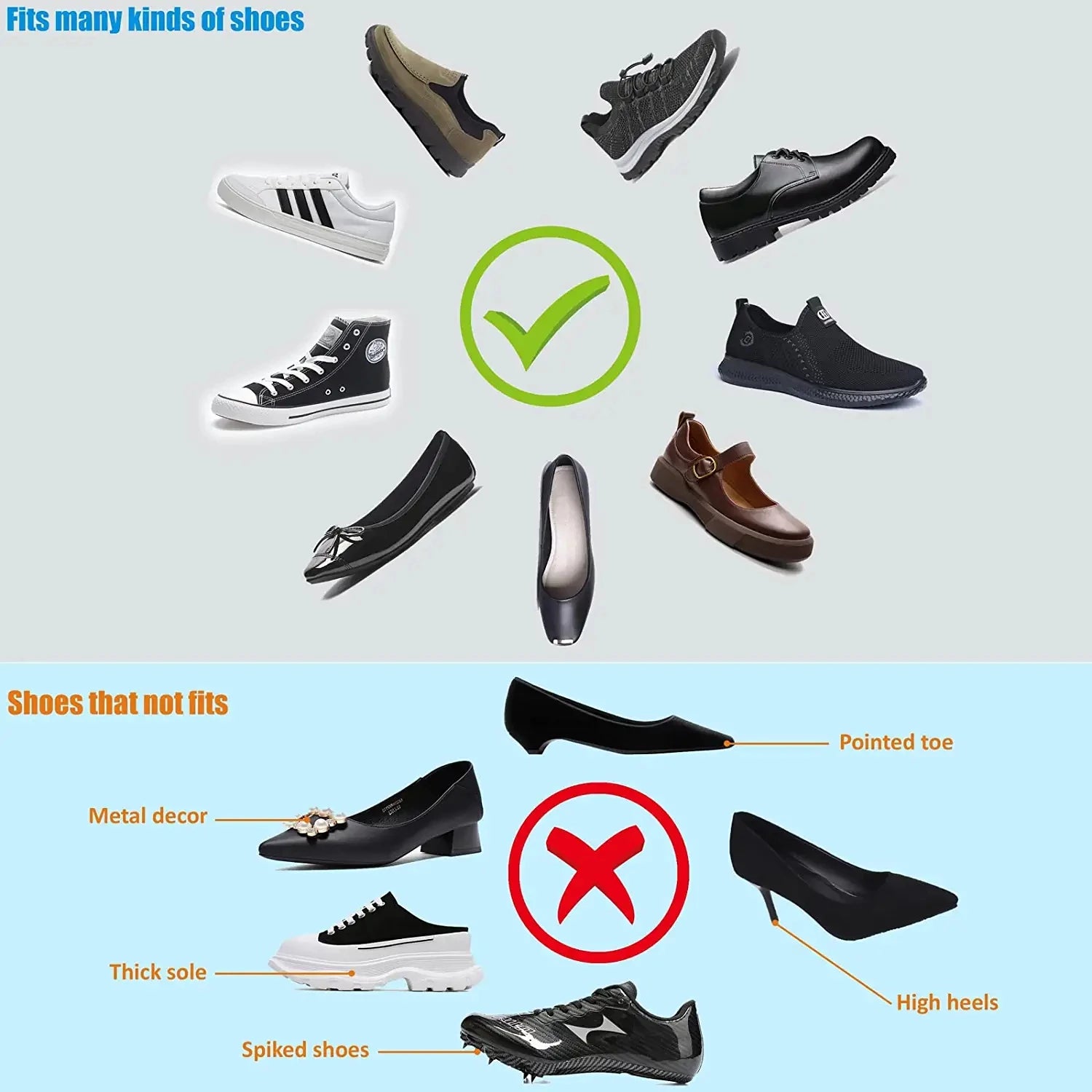 Waterproof Non-Slip Bottom Rain Shoe Covers