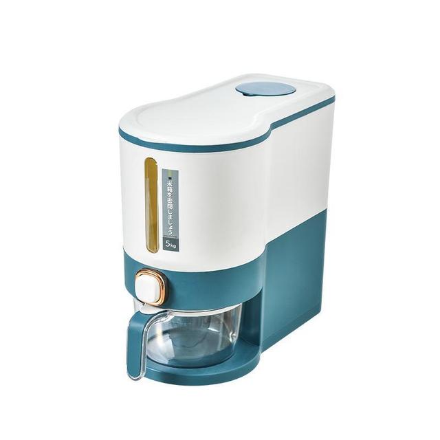 Press-Type Kitchen Rice Storage Bucket
