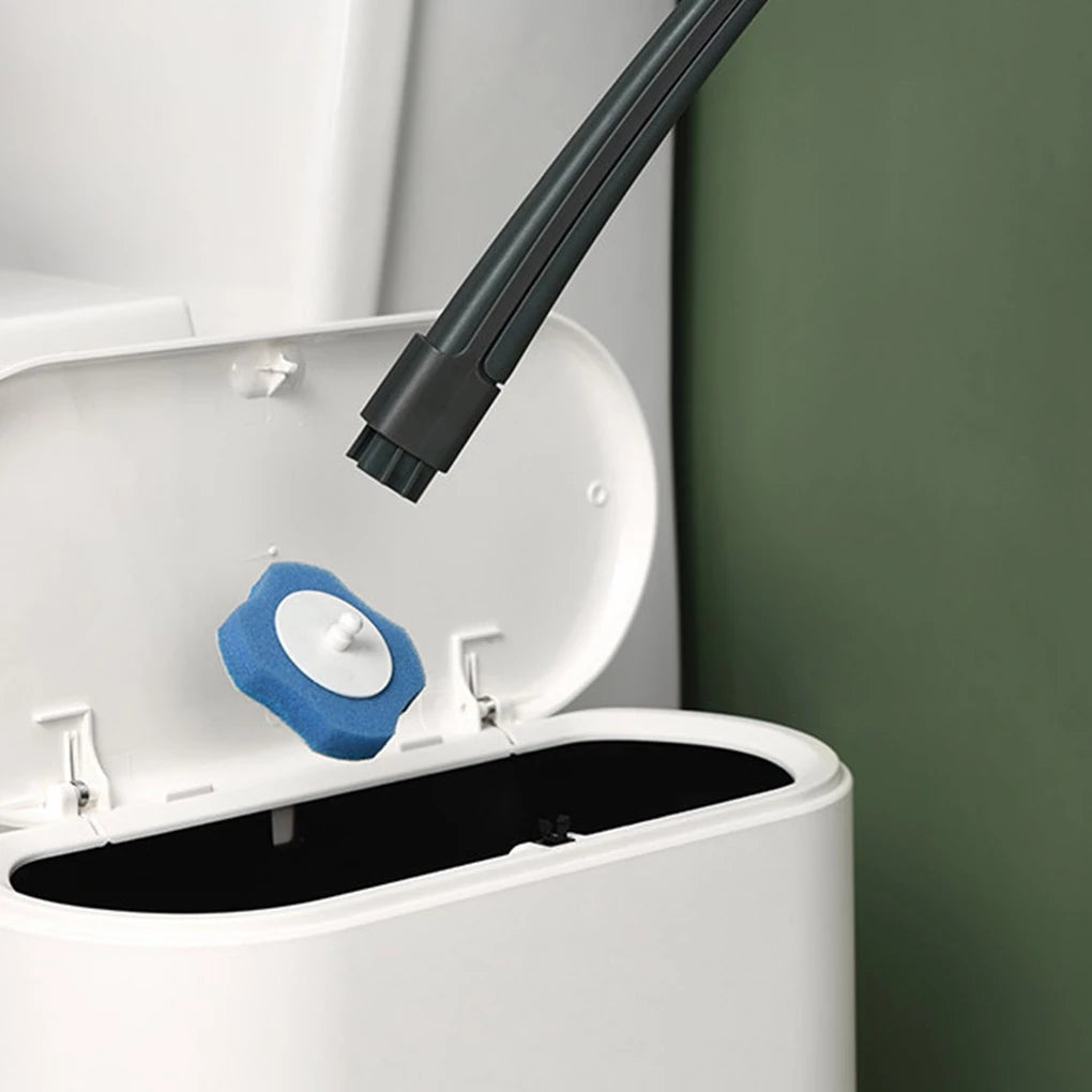 Replaceable Toilet Cleaning Brush Set