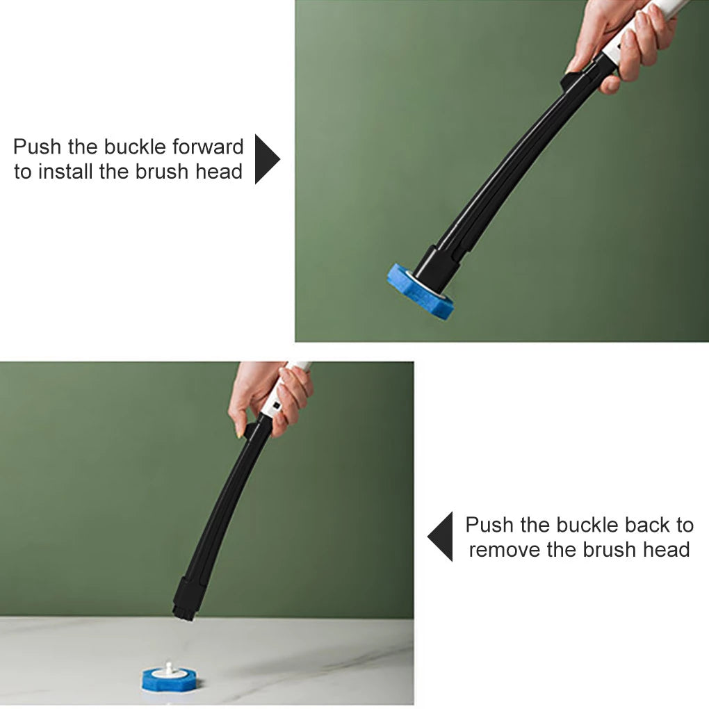Replaceable Toilet Cleaning Brush Set