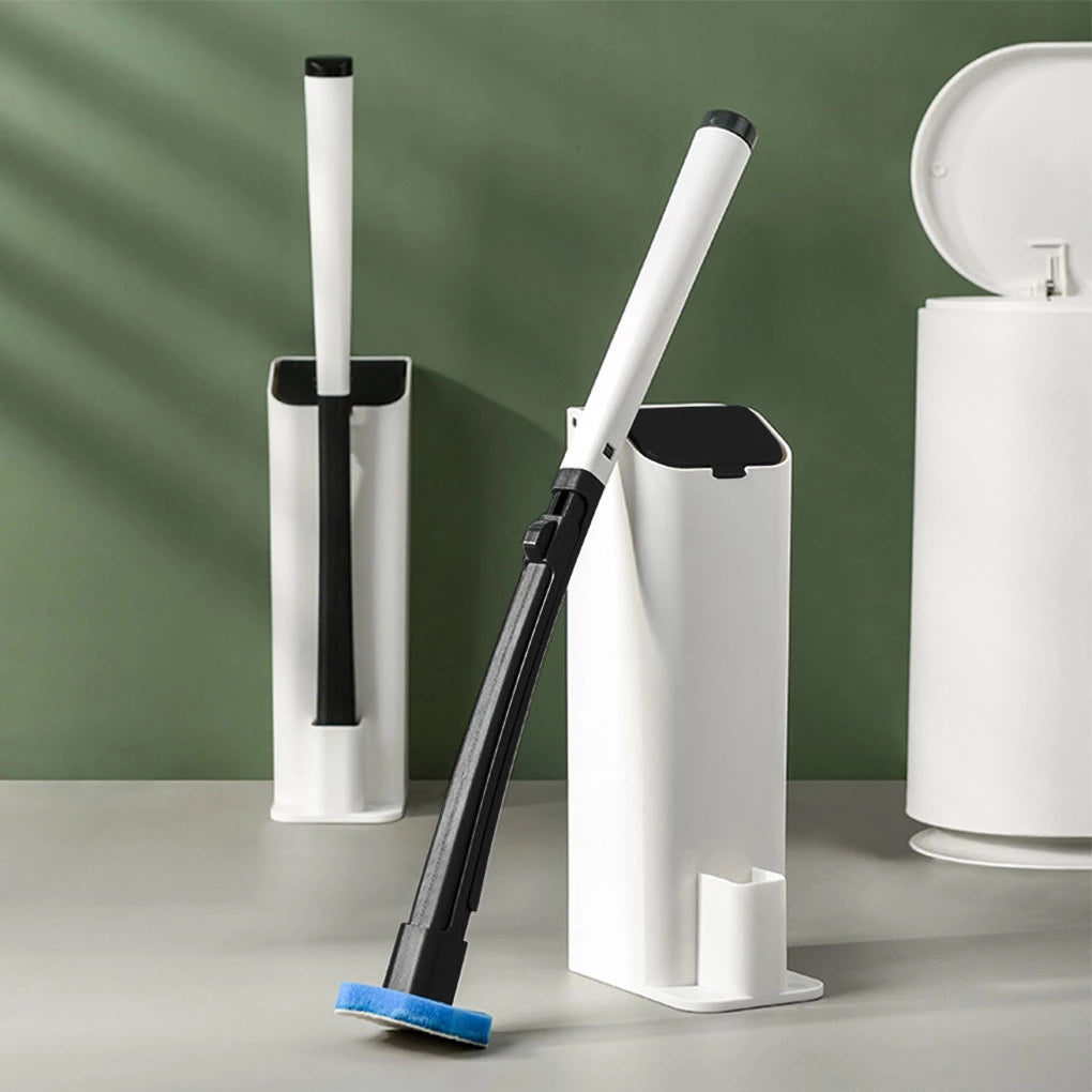Replaceable Toilet Cleaning Brush Set