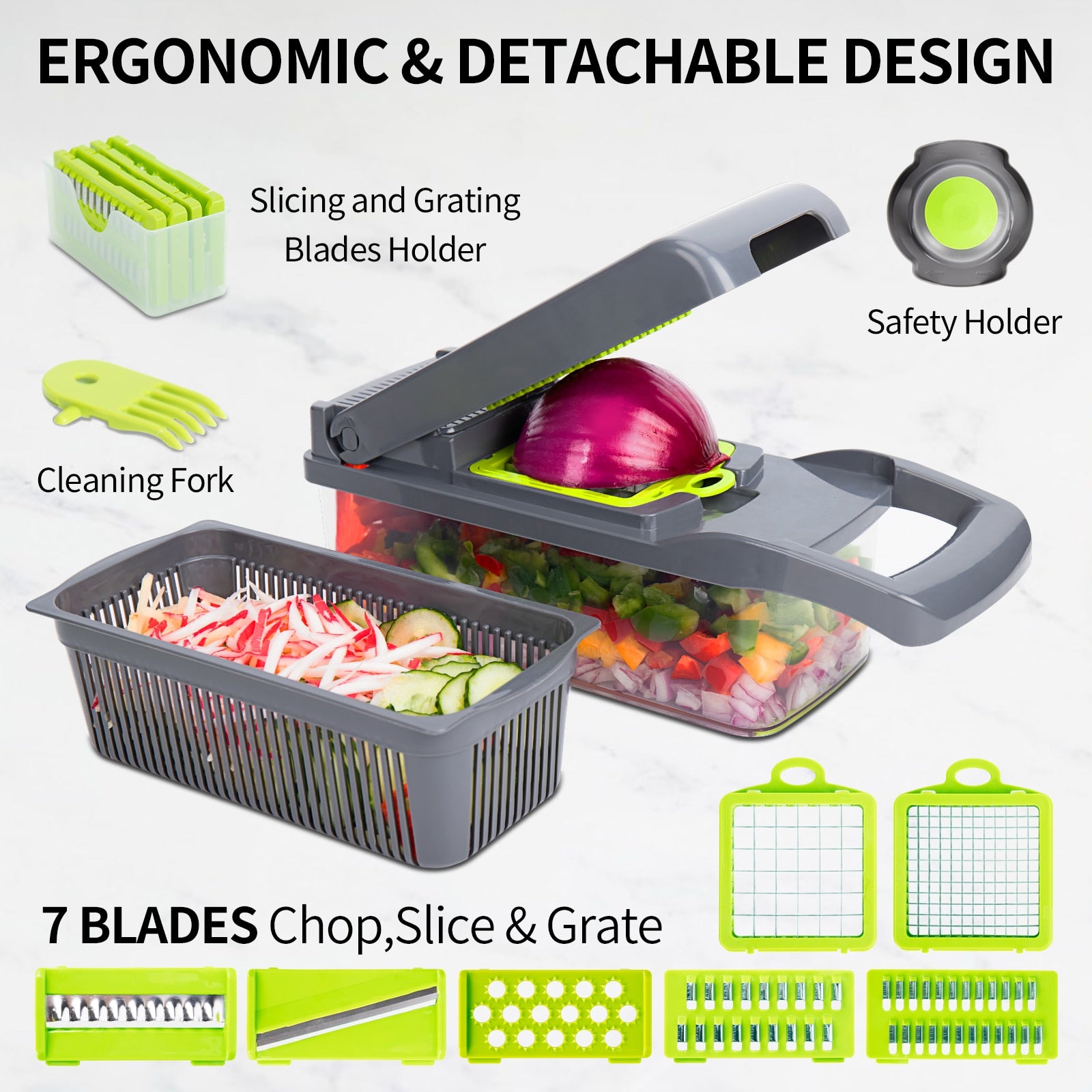 Vegetable Chopper and Grater