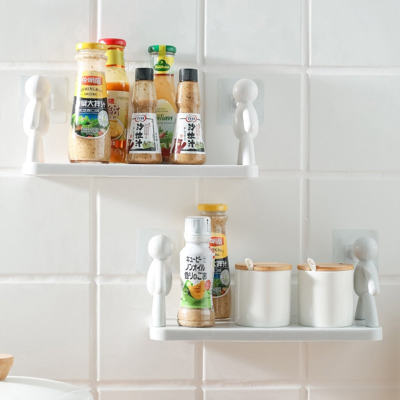 Creative Bathroom Storage Shelves