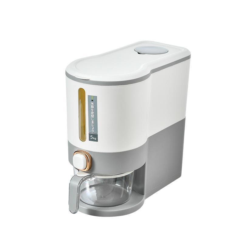 Press-Type Kitchen Rice Storage Bucket
