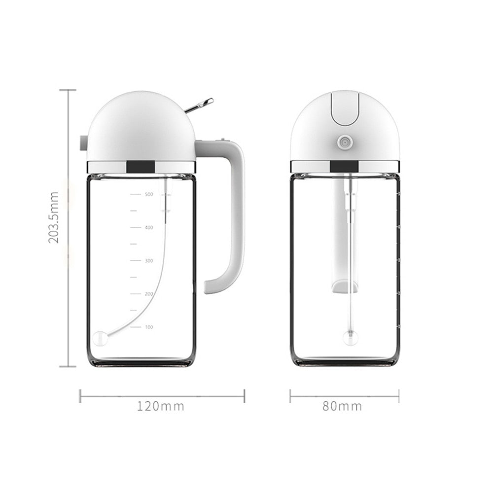Dual Purpose Oil Sprayer Pouring Bottle