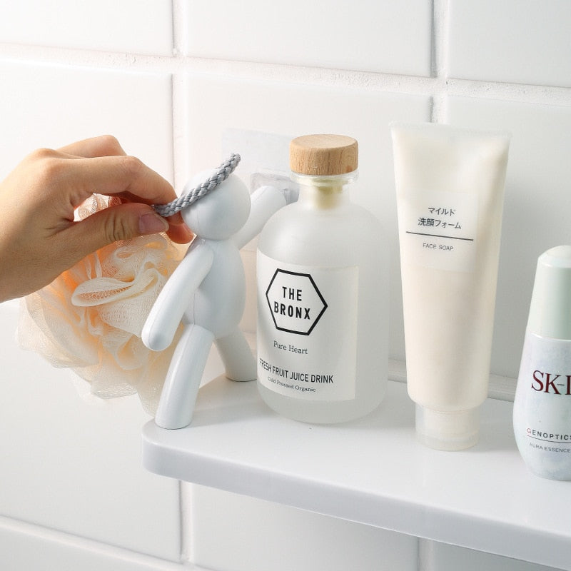 Creative Bathroom Storage Shelves