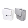 9L Hanging Trash Can with Wet and Dry Compartment