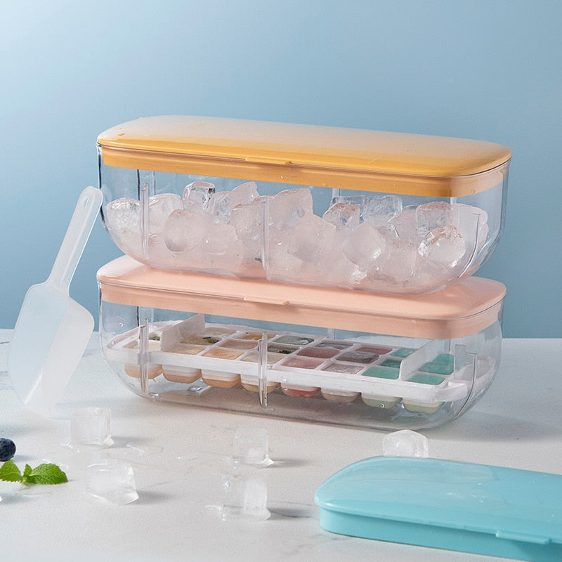 Silicone Ice Tray Molds - 48 Ice Cubes