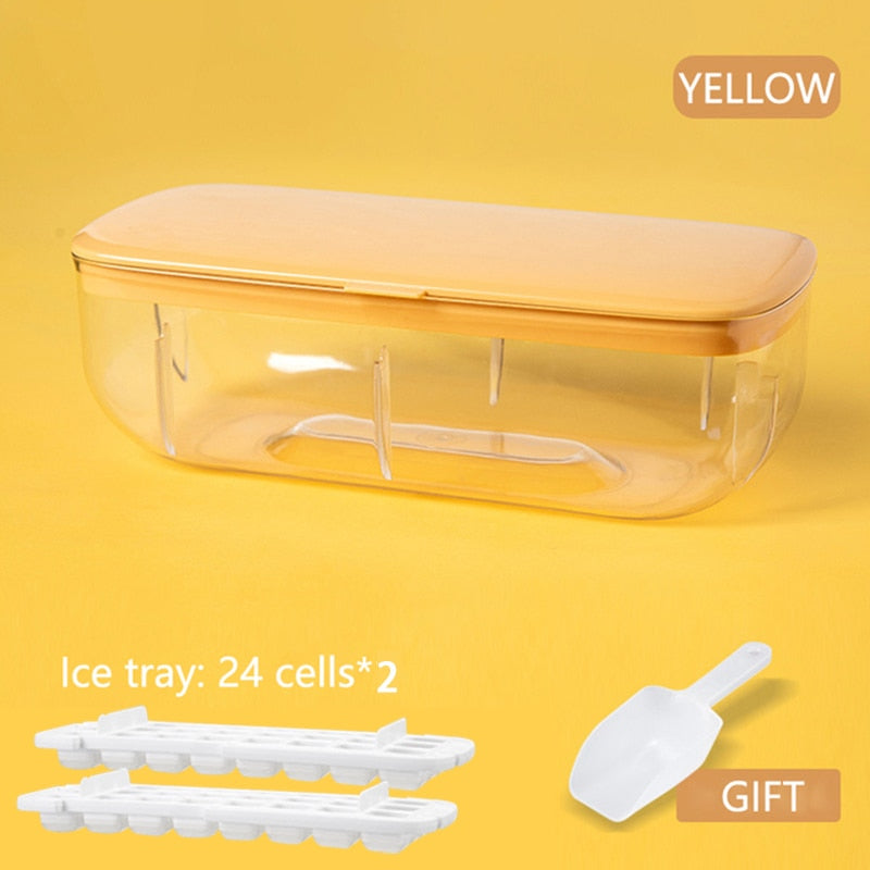Silicone Ice Tray Molds - 48 Ice Cubes