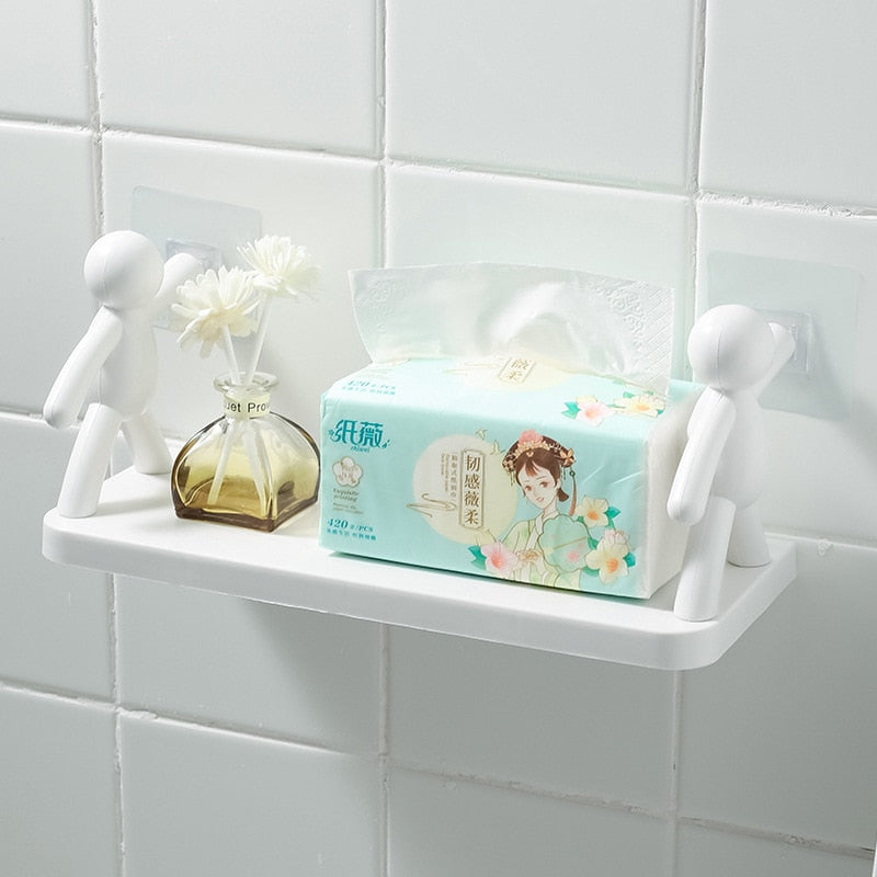 Creative Bathroom Storage Shelves