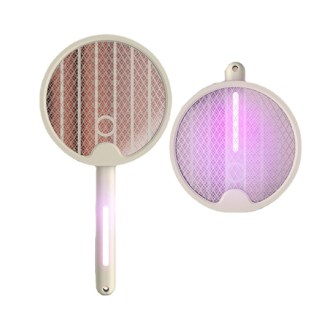 Electric Mosquito Swatter Bug Zapper Racket