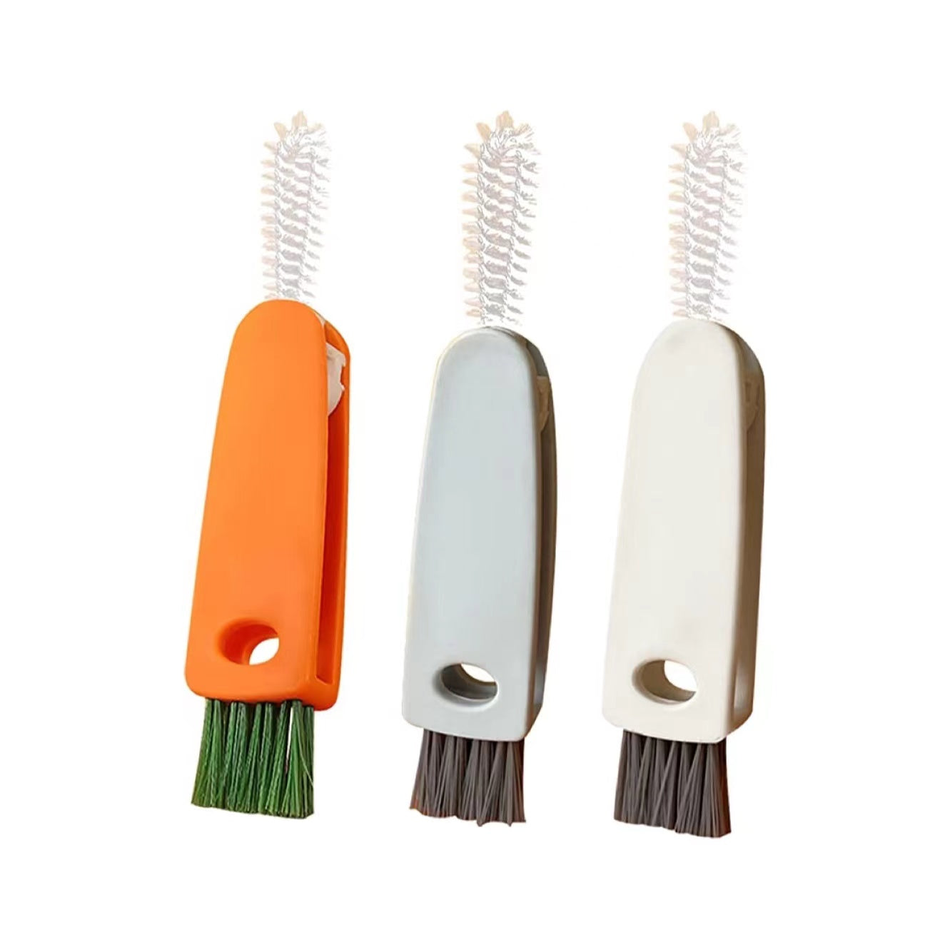 3PCS 3 in 1 Cup Lid Cleaning Brush