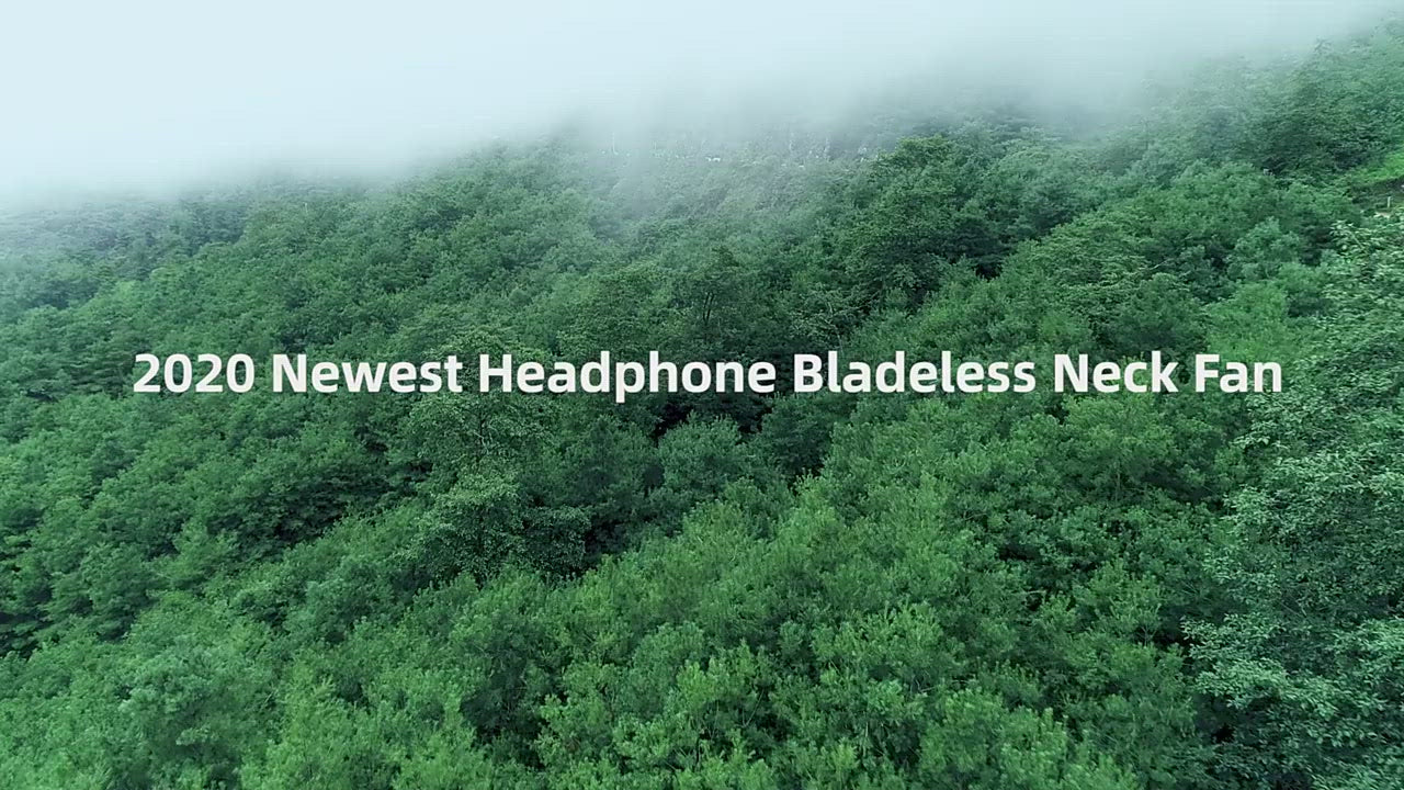 USB Mini Bladeless Neck Fan