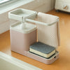 Kitchen Soap Dispenser Sponge Holder