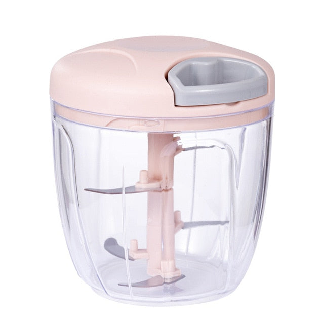 500/900ml Manual Mini Food Chopper