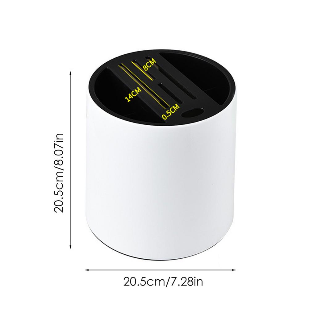 Large Capacity Rotating Utensil Holder