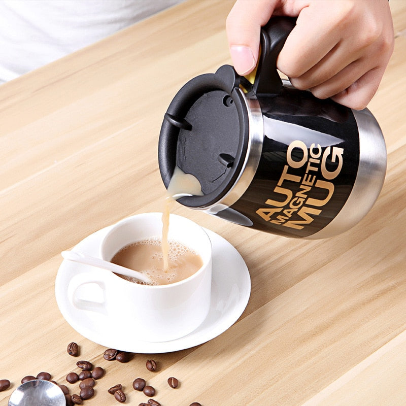 USB Rechargeable Automatic Self Stirring Magnetic Mug