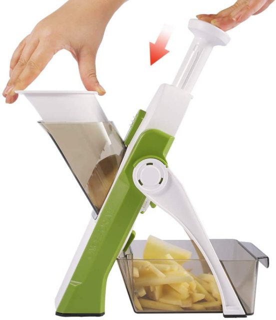 All-in-one Push Style Vegetable Chopper
