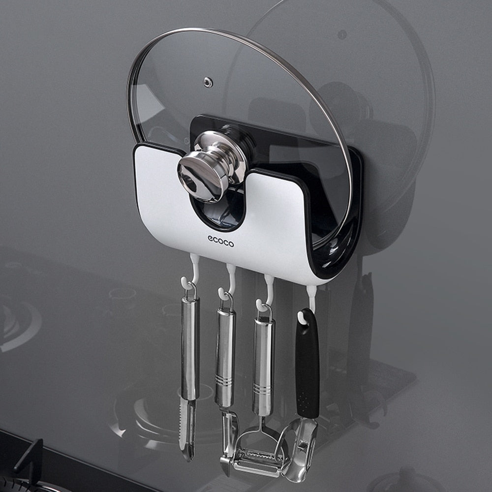 Wall Mounted Lid Rack Holder