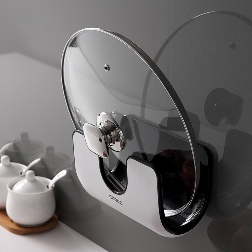 Wall Mounted Lid Rack Holder