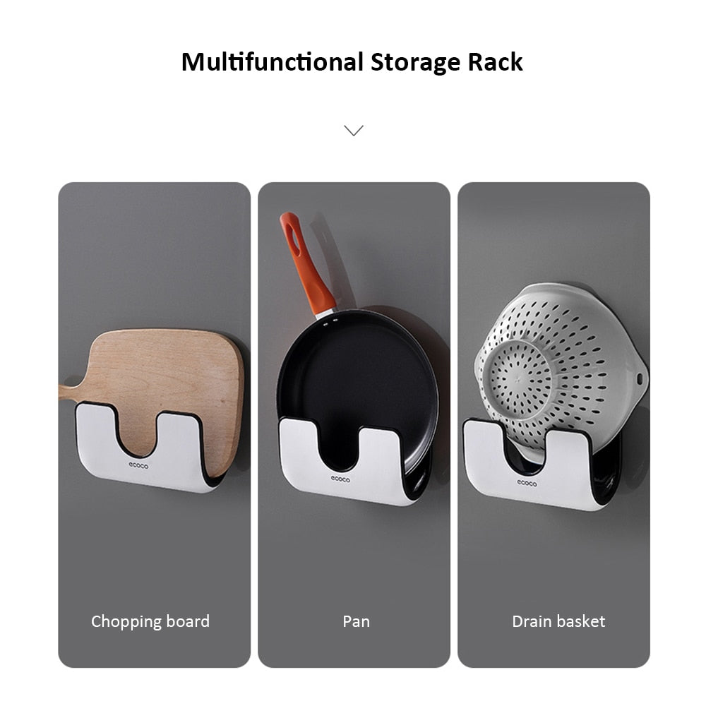 Wall Mounted Lid Rack Holder