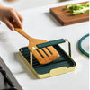 Non-slip Pot Lid Spoon Holder Rack