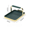 Non-slip Pot Lid Spoon Holder Rack