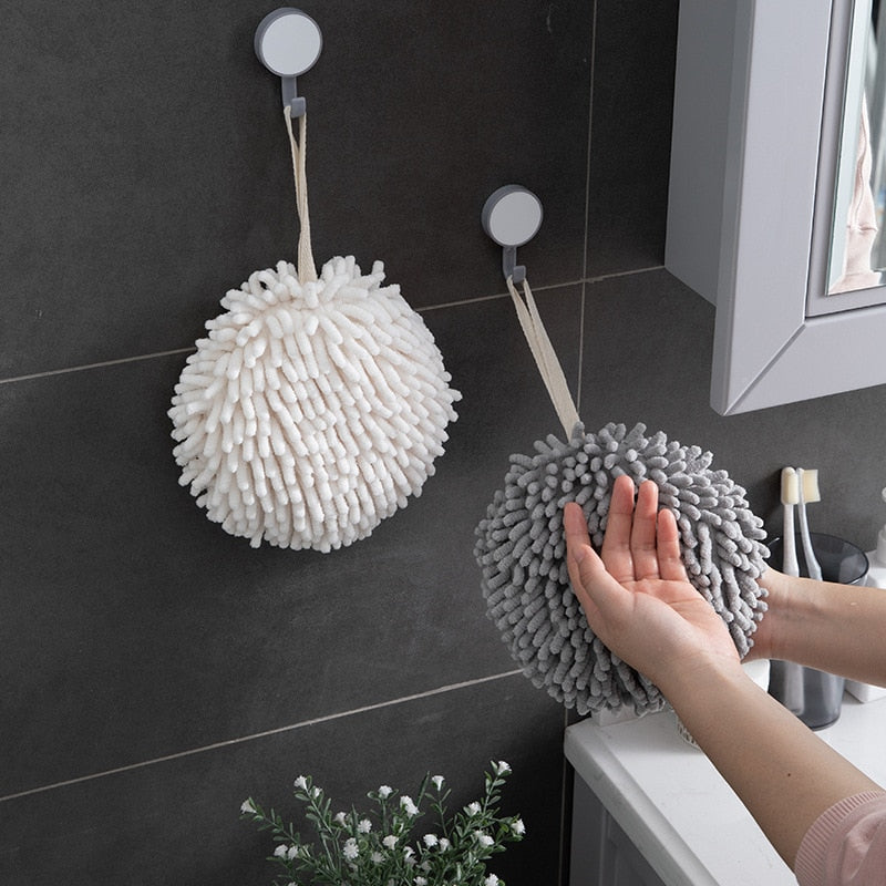 Super Absorbent Wall-Mounted Hand Towel Ball