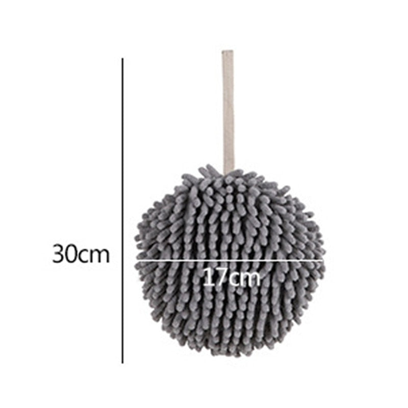 Super Absorbent Wall-Mounted Hand Towel Ball