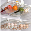 Fridge Organizer Slide Under Shelf Drawer