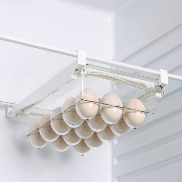 Fridge Organizer Slide Under Shelf Drawer