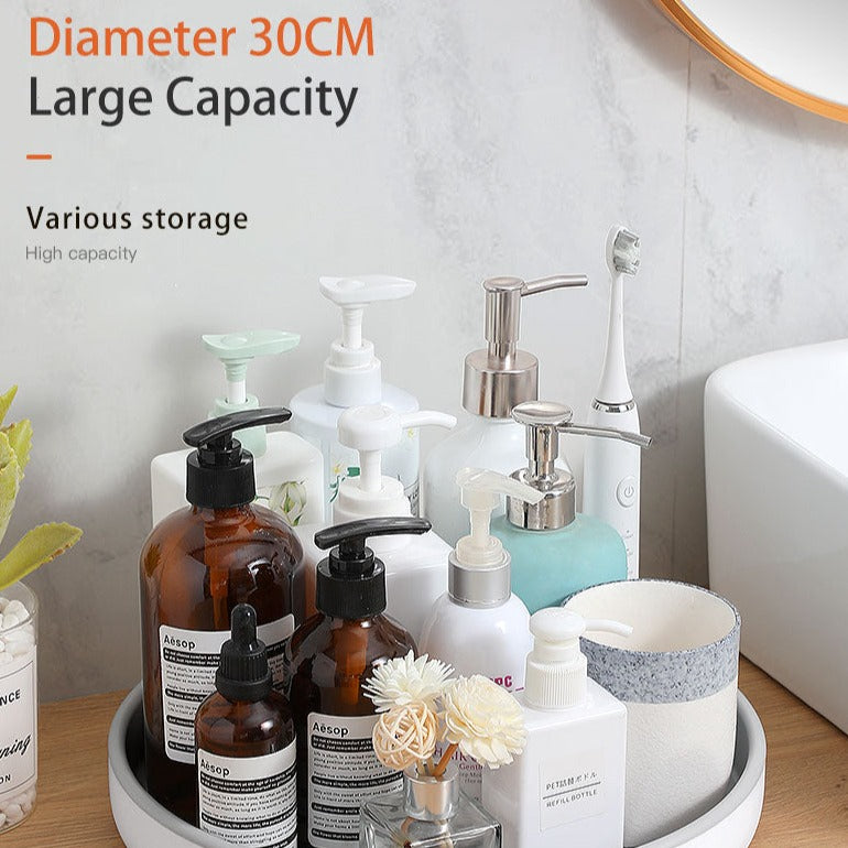 360 Rotating Round Storage Tray