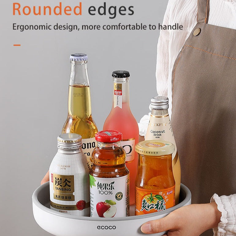 360 Rotating Round Storage Tray