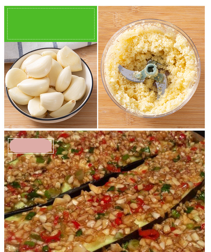 500/900ml Manual Mini Food Chopper