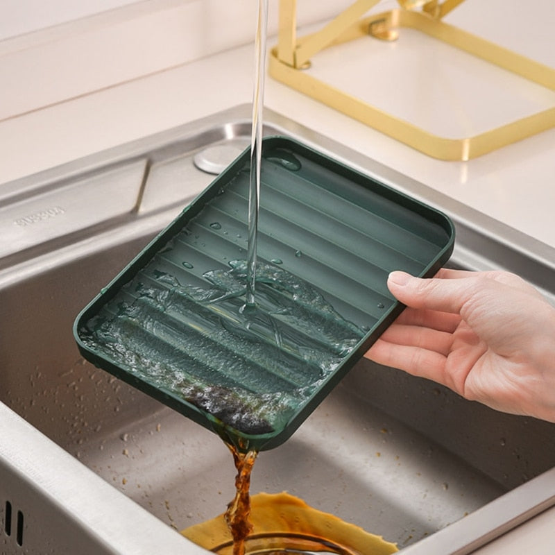 3 Layer Non-slip Pot Lid Spoon Holder Rack
