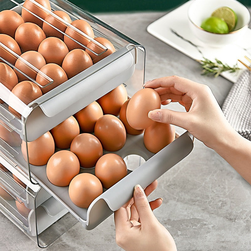 32 Grid Refrigerator Egg Storage Boxes