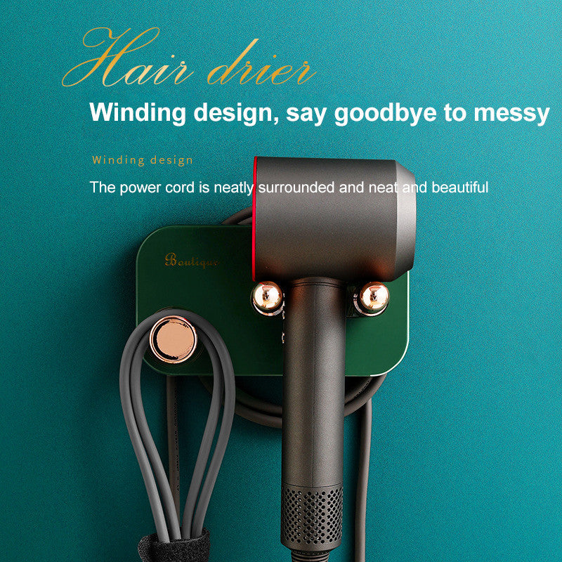 Luxury Bathroom Hair Dryer Holder