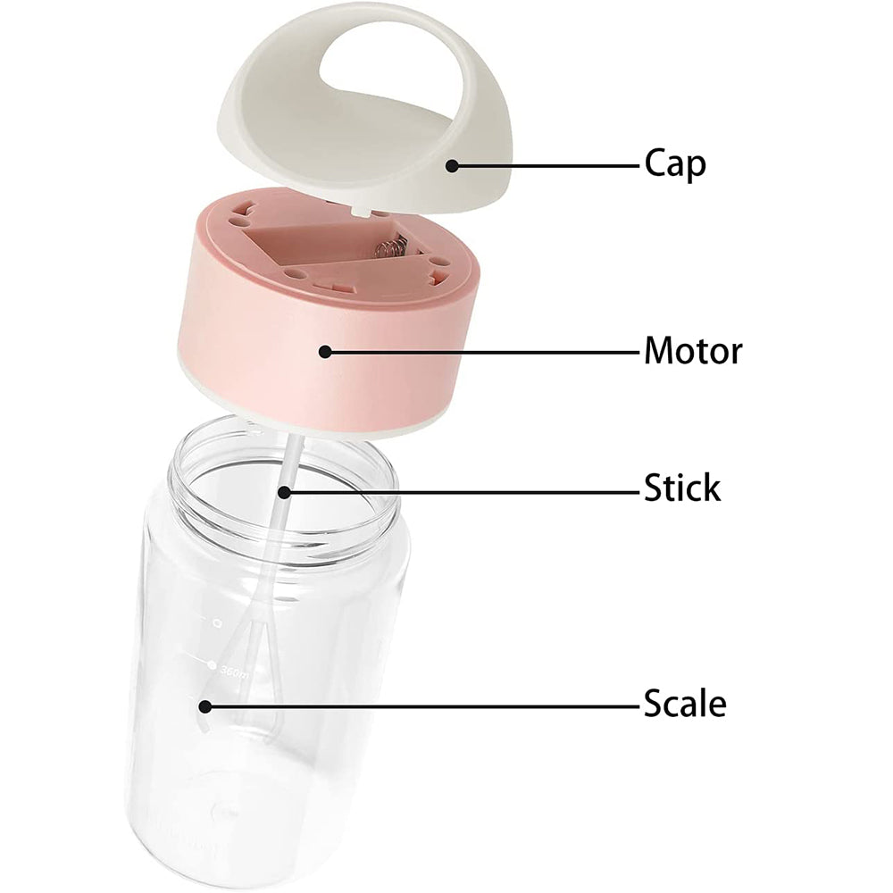 380ML Electric Protein Shaker Bottle