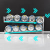 2-Tier Rolling Refrigerator Soda Cans Organizer